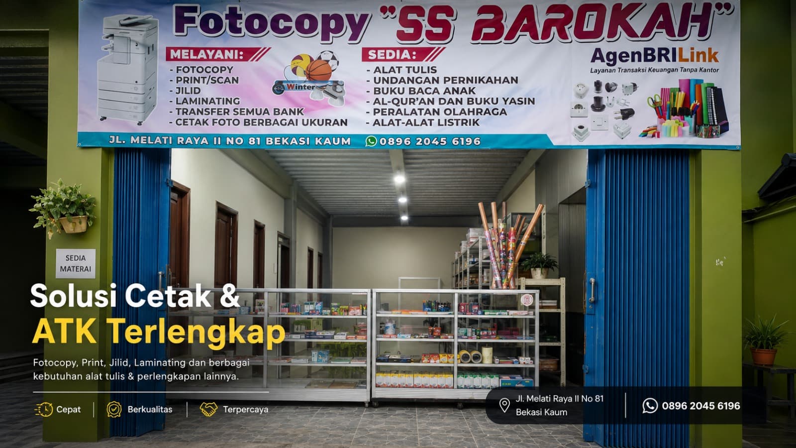 SS Barokah store interior